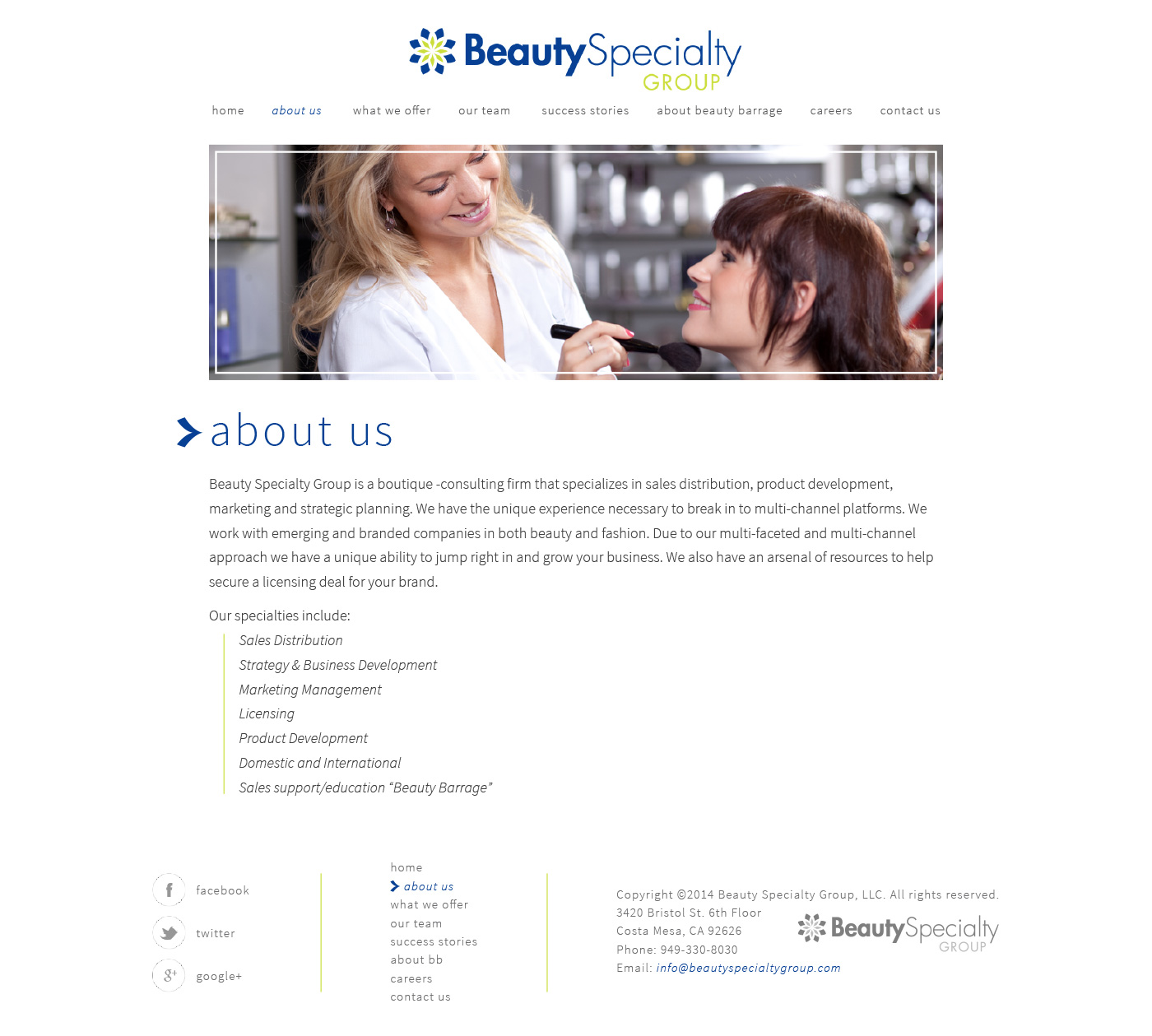 Image: Beauty Specialty Group