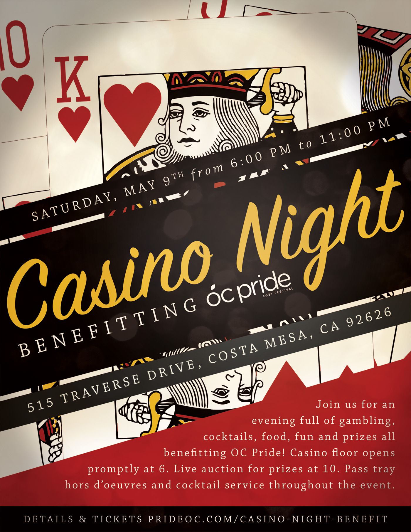 Image: Casino Night Flyer