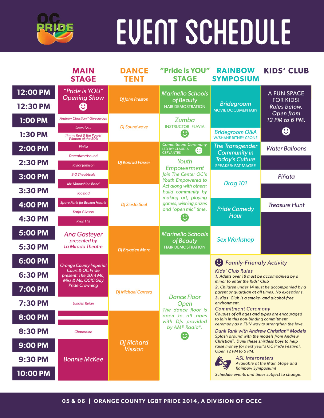 Image: OC Pride Guide 2014