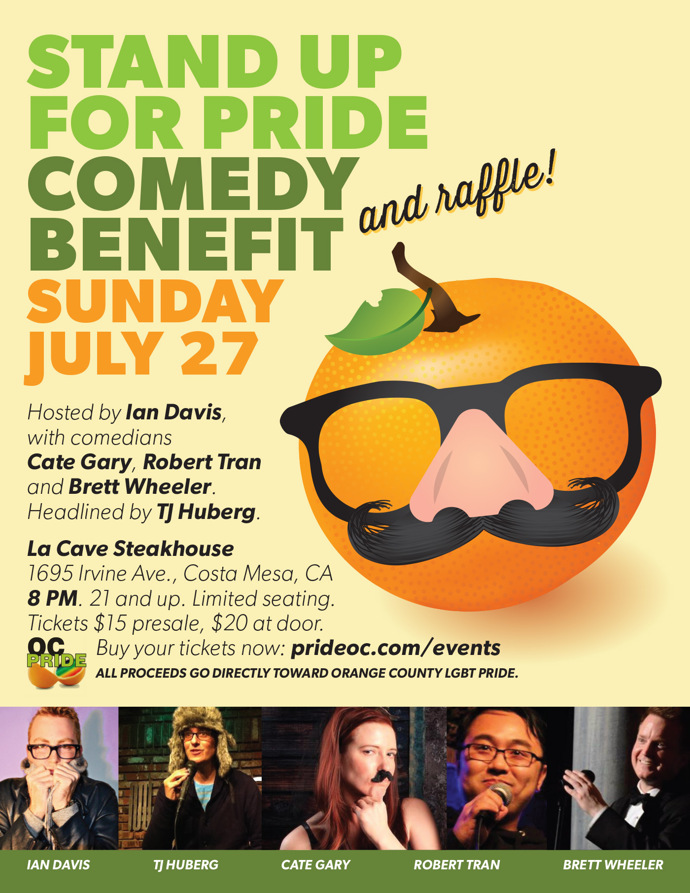 Image: Comedy Benefit Flyer